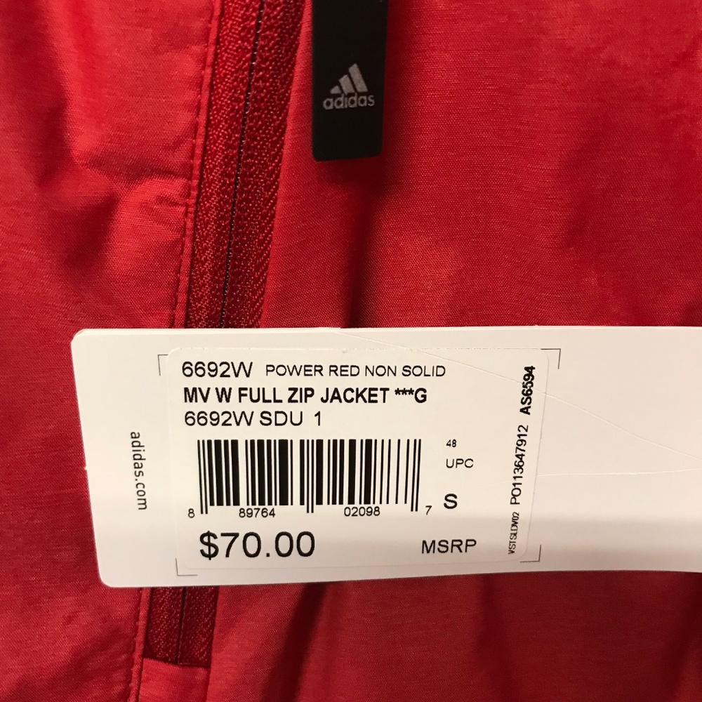 Adidas Women's Modern Varsity Woven Jacket NWT - Picture 5 of 8